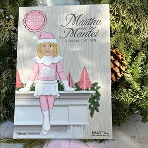 Martha Stewart 2025 Edition Holiday Decor - Pink and White